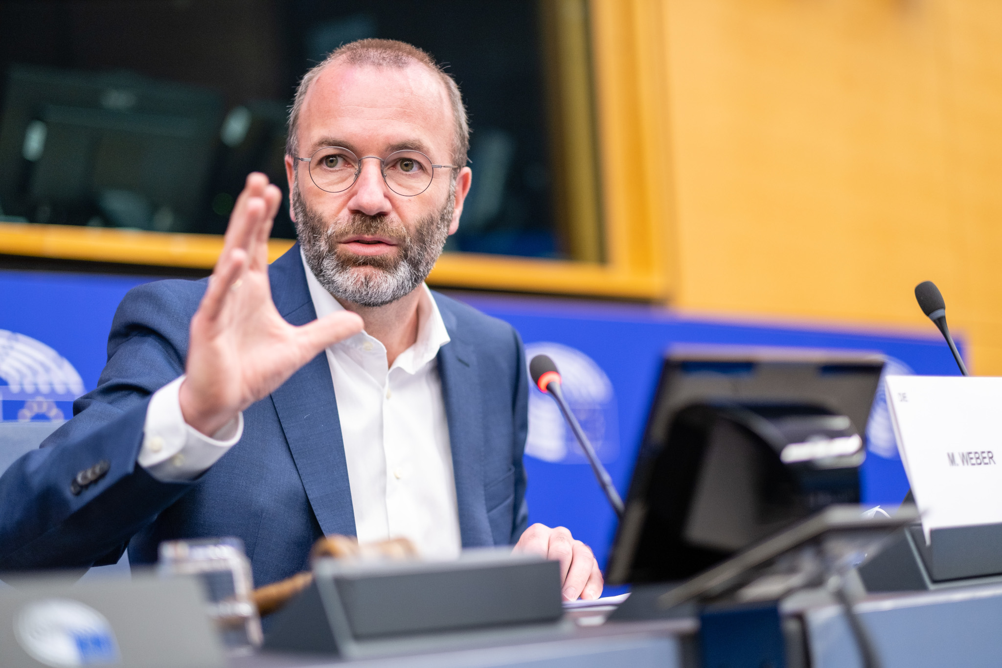 Europaabgeordnete fordern EVP-Chef Weber auf rechte Regierung in Italien zu verhindern Bild: MW/crl