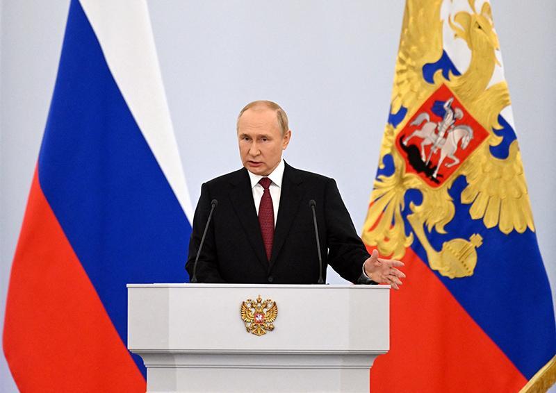 Putin zum Ukraine-Krieg: "Meine Handlungen sind richtig und angemessen." Bild: twitter