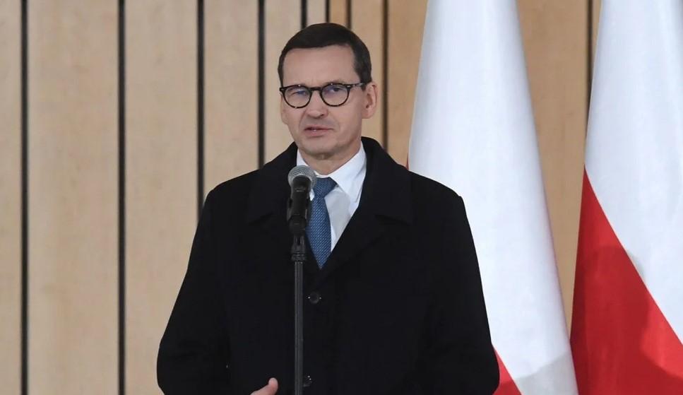 Polens Ministerpräsident Morawiecki: Deutschland versucht in Ukraine-Politik "halb schwanger" zu sein