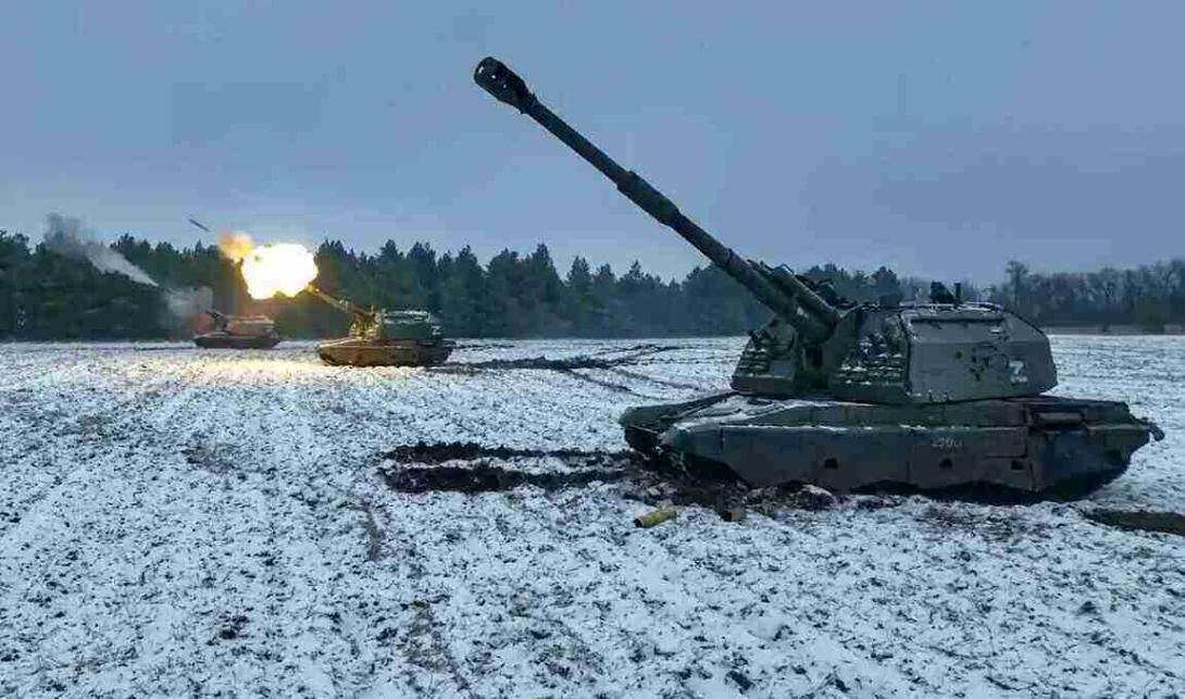 Russischen Streitkräfte halten den Druck aufrecht während der Jahrestag des Ukraine-Krieges näher rückt Russischen Streitkräfte halten den Druck aufrecht während der Jahrestag des Ukraine-Krieges näher rückt