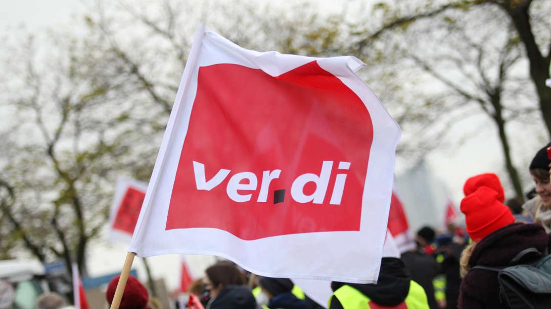 Verdi weitet Warnstreiks in NRW und Bayern massiv aus