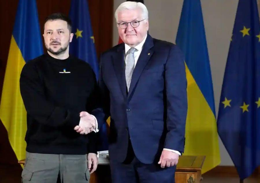 Schwieriges Verhältnis zwischen Bundespräsident Steinmeier und Präsident Selenskyj ausgeräumt