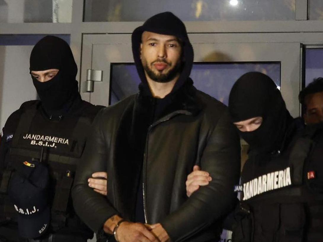 Rumänische Behörden ändern den Vorwurf des Menschenhandels gegen den Influencer Andrew Tate Rumänische Behörden ändern den Vorwurf des Menschenhandels gegen den Influencer Andrew Tate