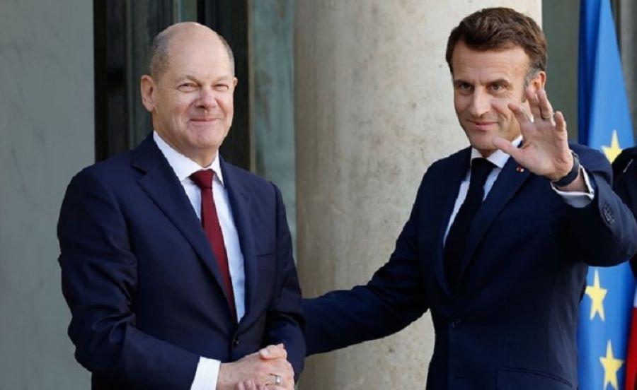 Potsdam als Lockerungsübung: Kanzler Scholz empfängt Frankreichs Staatschef Emmanuel Macron Potsdam als Lockerungsübung: Kanzler Scholz empfängt Frankreichs Staatschef Emmanuel Macron