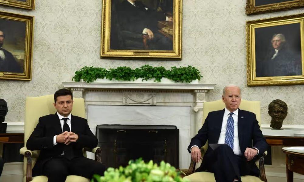 Wie Präsident Selenskyj das erste Treffen im Weißen Haus mit US-Präsident Biden "torpedierte" Wie Präsident Selenskyj das erste Treffen im Weißen Haus mit US-Präsident Biden "torpedierte"