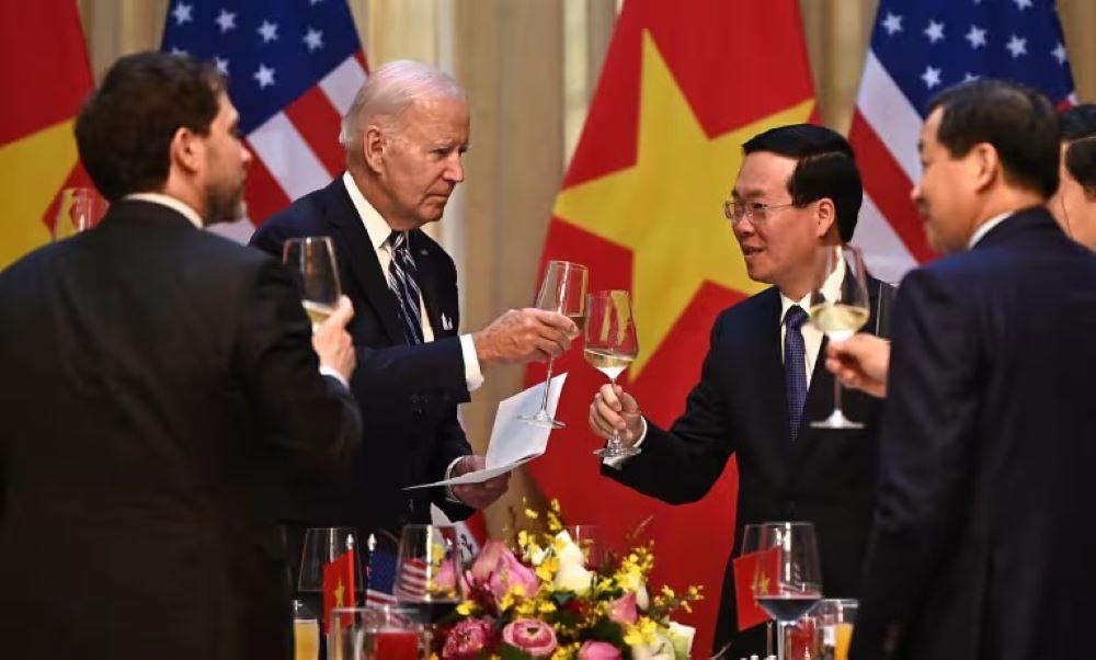 Chinas Bedenken treiben historische Verbesserung der Beziehungen zwischen USA und Vietnam voran Chinas Bedenken treiben historische Verbesserung der Beziehungen zwischen USA und Vietnam voran