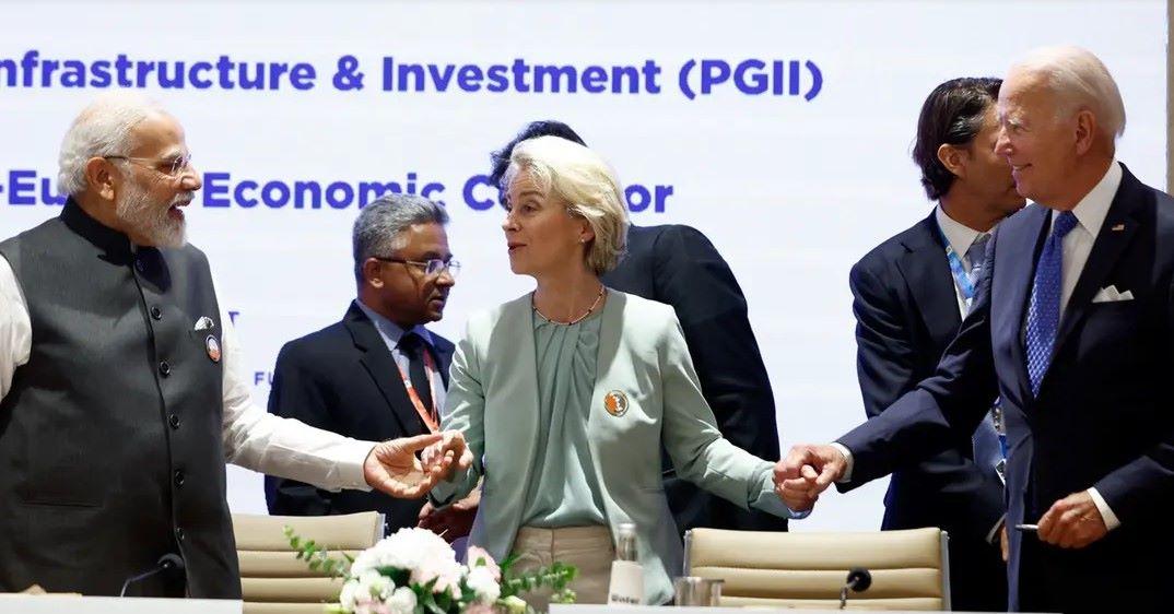 Riesiges Schiffs- und Zugprojekt der EU und USA - Der Westen will Chinas Seidenstraße Konkurrenz machen Riesiges Schiffs- und Zugprojekt der EU und USA - Der Westen will Chinas Seidenstraße Konkurrenz machen