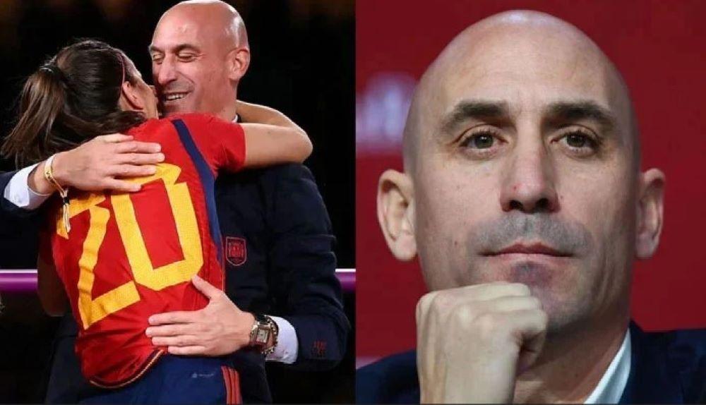 Luis Rubiales tritt wegen de Kuss-Affäre als Präsident des spanischen Fußballverbandes zurück Luis Rubiales tritt wegen de Kuss-Affäre als Präsident des spanischen Fußballverbandes zurück