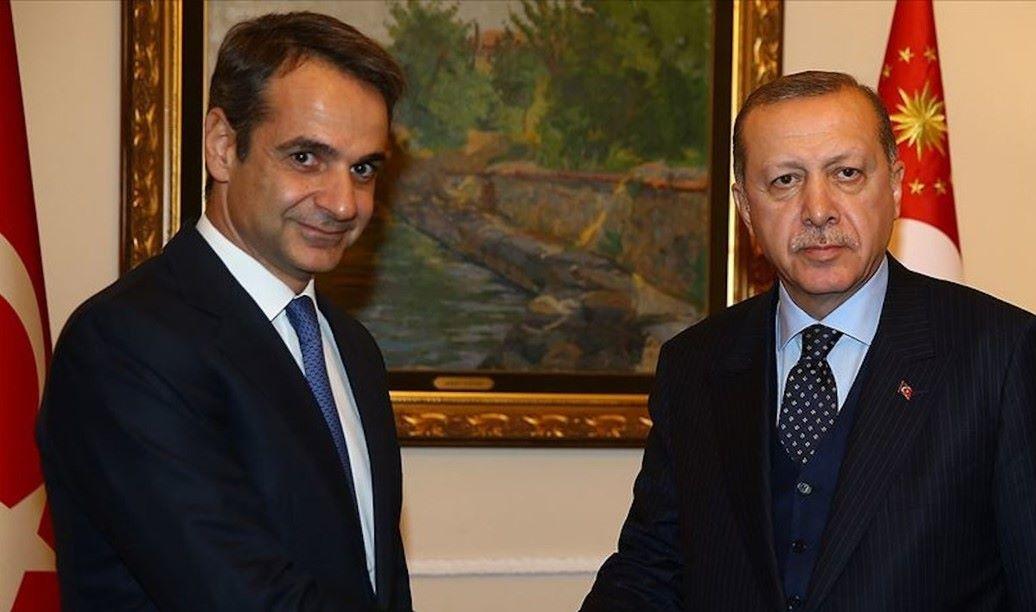 Griechenlands Mitsotakis und die Türkeis Erdogan bemühen sich um eine Annäherung Griechenlands Mitsotakis und die Türkeis Erdogan bemühen sich um eine Annäherung