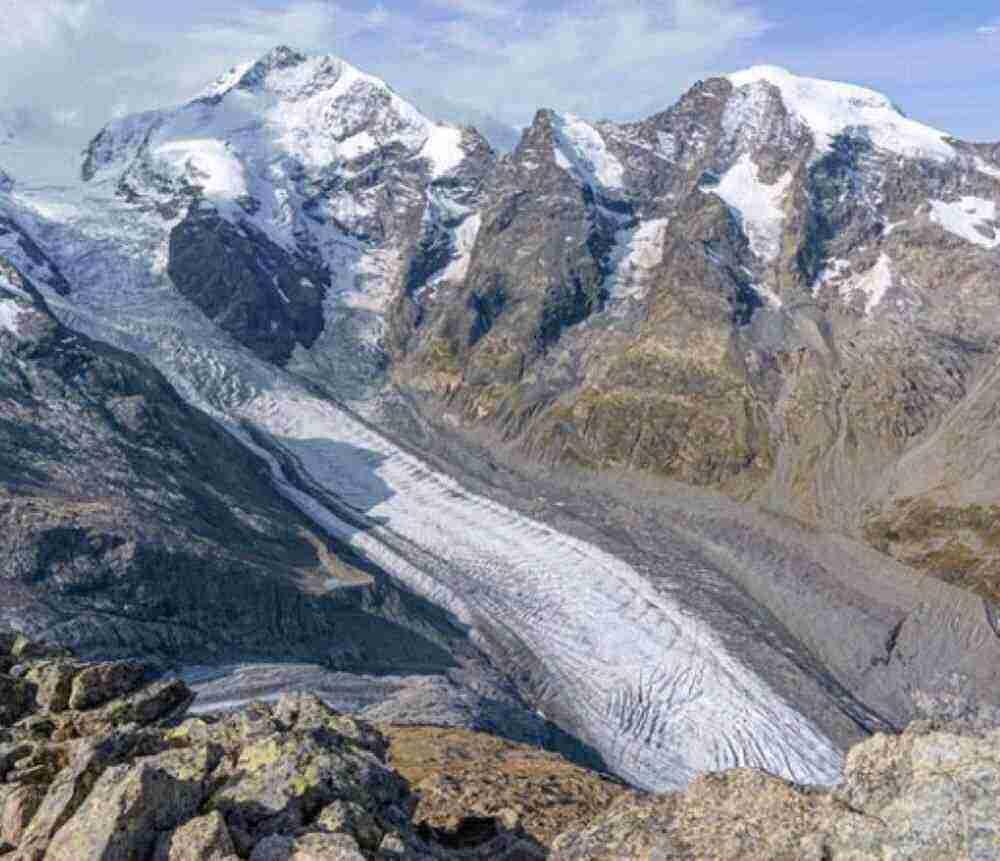 Schweizer Gletscher wurden in zwei Jahren um 10 % kleiner Schweizer Gletscher wurden in zwei Jahren um 10 % kleiner