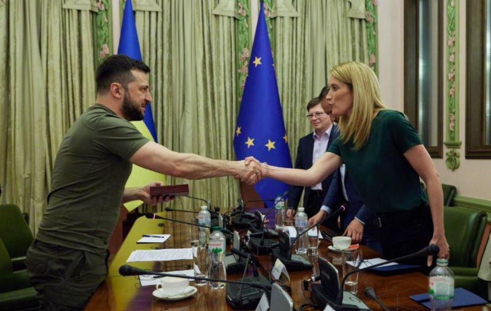 Nichts ist vom Tisch um die Ukraine in die EU zu bringen Nichts ist vom Tisch um die Ukraine in die EU zu bringen
