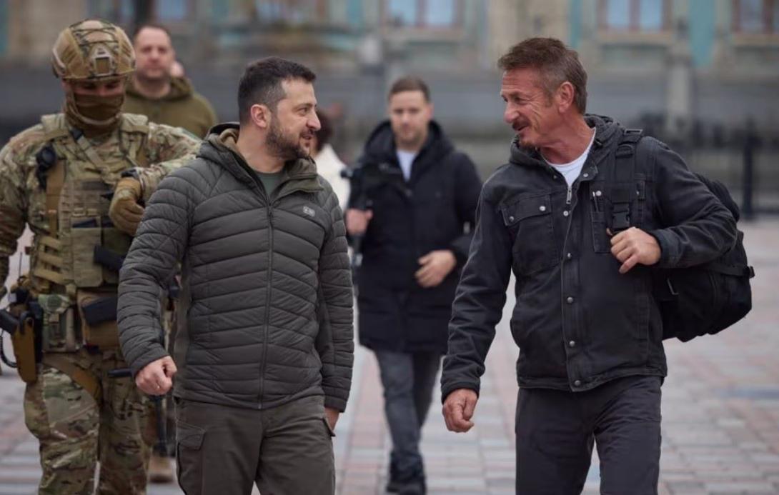 "Er wurde für diesen Moment geboren": Sean Penn über seinen Film mit Selenskyj