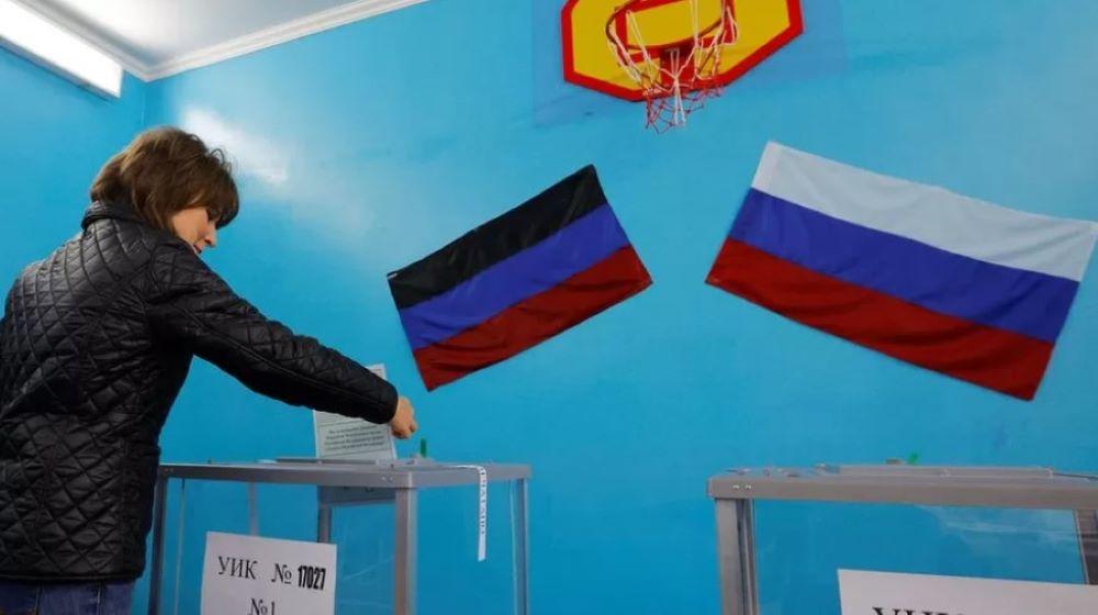 Ukraine-Krieg: Russland hält Kommunalwahlen in der besetzten Ukraine ab Ukraine-Krieg: Russland hält Kommunalwahlen in der besetzten Ukraine ab