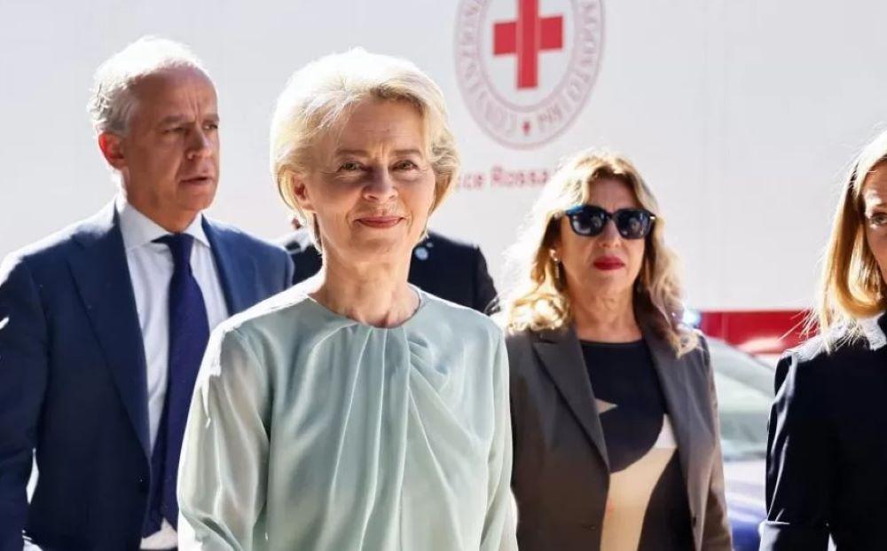 EU-Chefin von der Leyen verspricht Aktionsplan für Migranten im italienischen Lampedusa