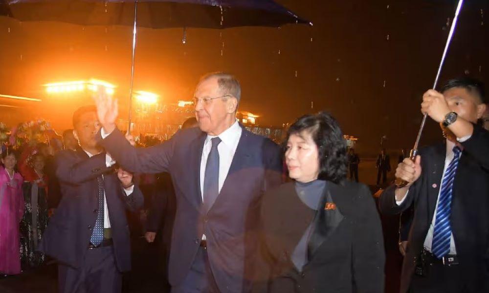 Russlands Außenminister Lawrow dankt Nordkorea für Unterstützung des Ukraine-Kriegs Russlands Außenminister Lawrow dankt Nordkorea für Unterstützung des Ukraine-Kriegs
