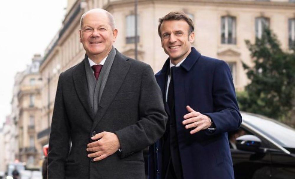 Fischbrötchen mit Elbaal und Bismarckhering - Scholz und Macron betonen Einigkeit für Europa Fischbrötchen mit Elbaal und Bismarckhering - Scholz und Macron betonen Einigkeit für Europa