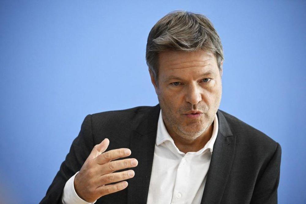 Bundeswirtschaftsminister Robert Habeck (Grüne)