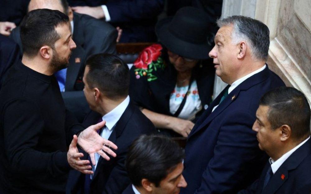 Wolodomyr Selenskyj und Victor Orban treffen in Argentinien aufeinander